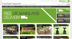 Desktop Screenshot of humberimports.com