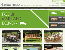 Tablet Screenshot of humberimports.com